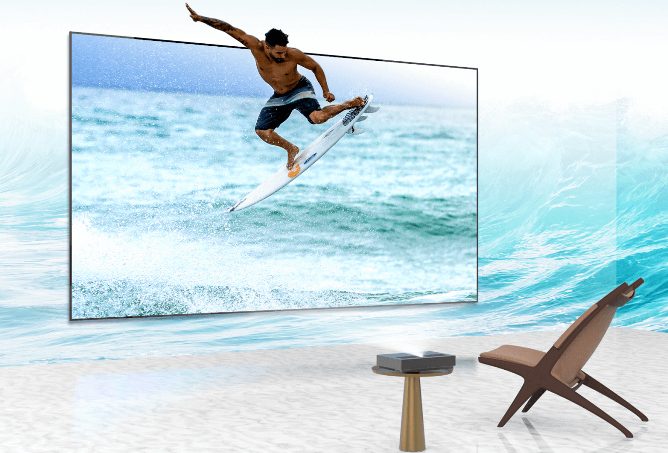 WEMAX 100 Inch Fresnel Ultra-short ALR Screen