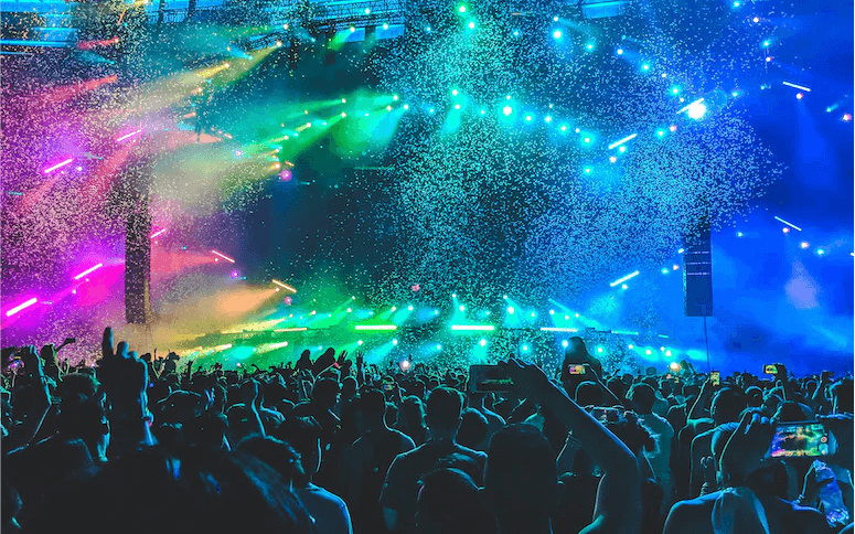 portable projector for home party