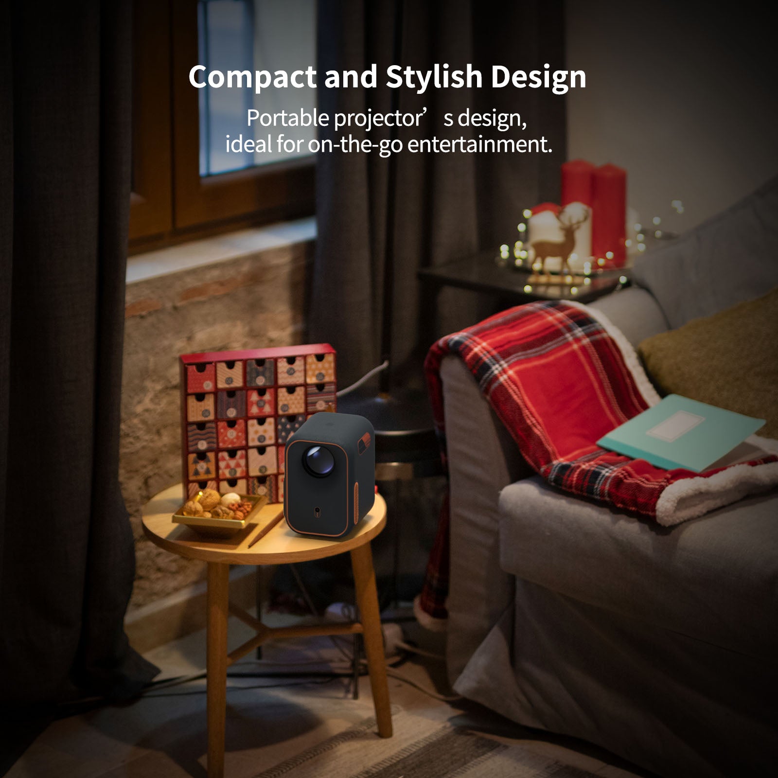 WEMAX VP01 Google TV Projector with Licensed Netflix