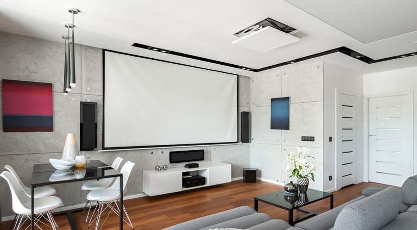 Gray vs. White Projector Screen: Which is Best? - Home Theater