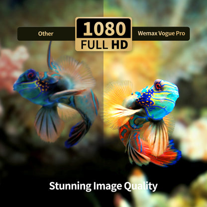 Wemax Vogue Pro 4-channel LED 1080p Projector for Home Theater