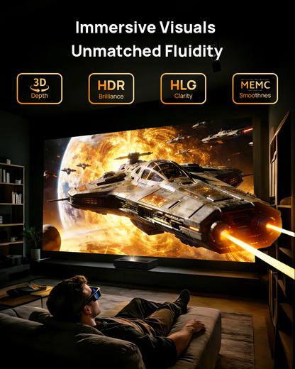 Renew Wemax Nova Pro 4K UHD Ultra Short Throw ALPD Laser Projector