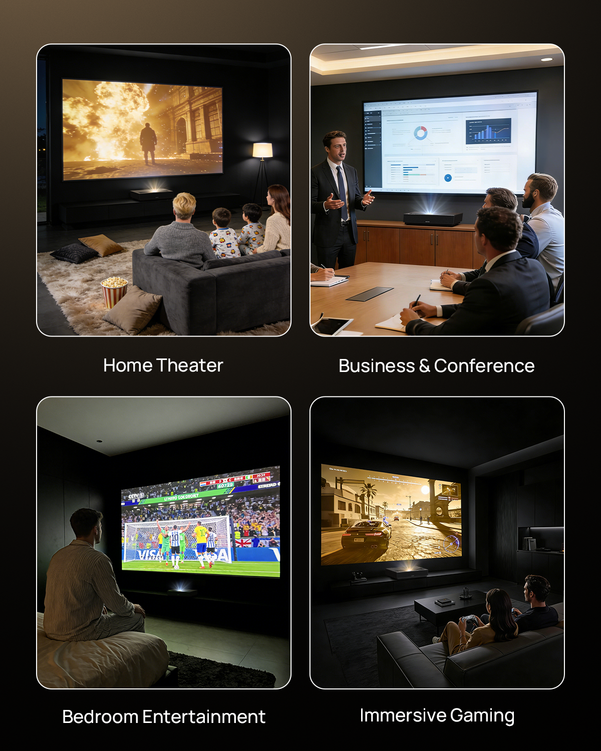 Renew Wemax Nova Pro 4K UHD Ultra Short Throw ALPD Laser Projector