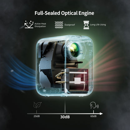 WEMAX VP02 Google TV Projector with Licensed Netflix