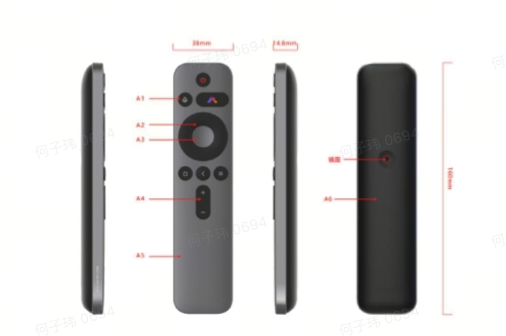 Wemax Replacement Projector Remote Control for Wemax Go Advanced