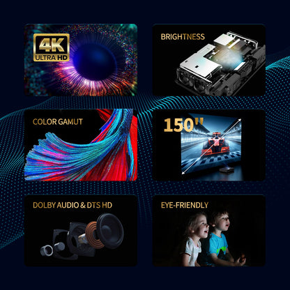 Wemax Nova Smart 4K Ultra Short Throw Laser Projector 