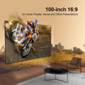 Wemax 100-inch Rollable Ultra Short Throw CLR Fixed Frame Screen