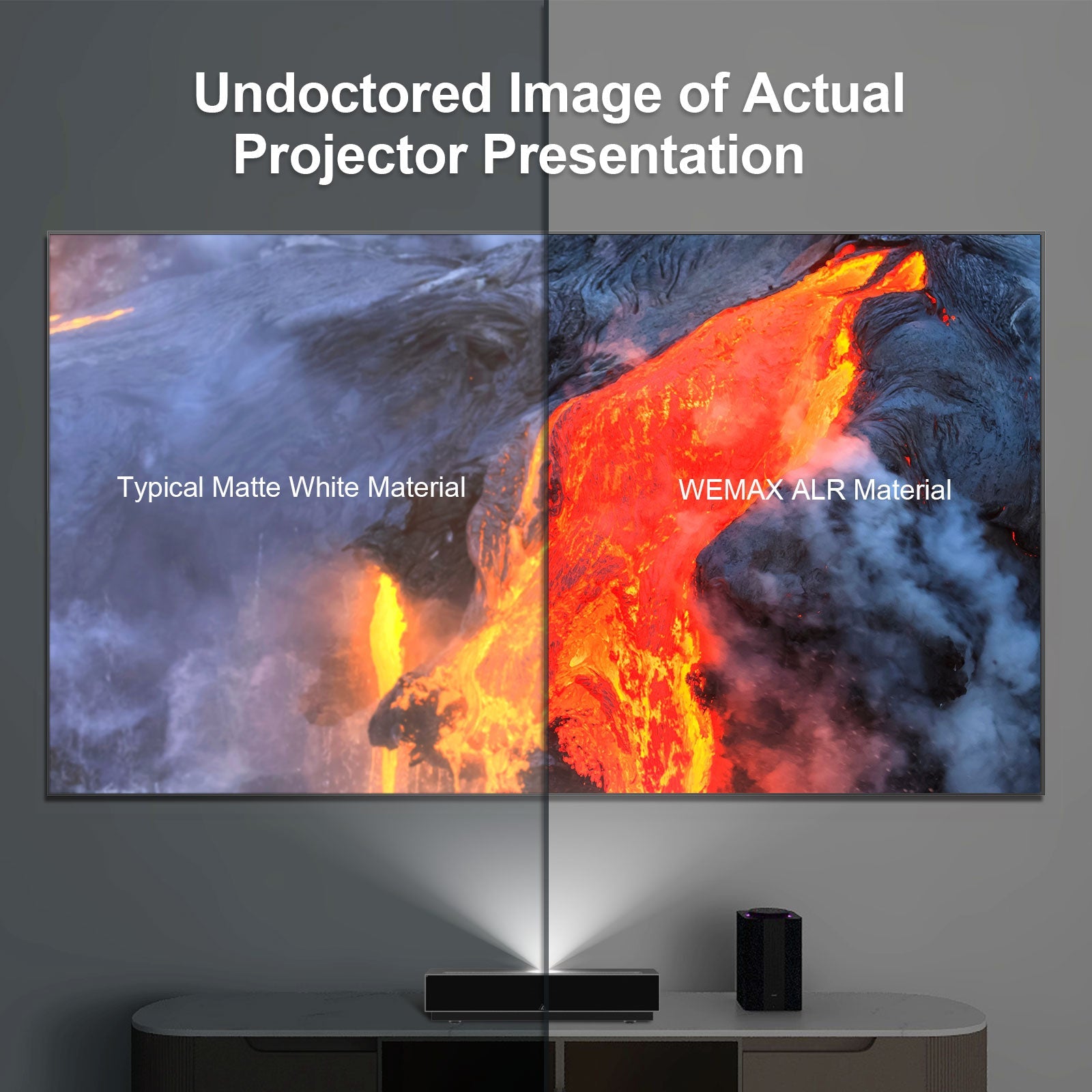 100-inch ALR/CLR Projection Screen