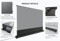 120-inch Electric Tension Floor ALR UST Raising Screen